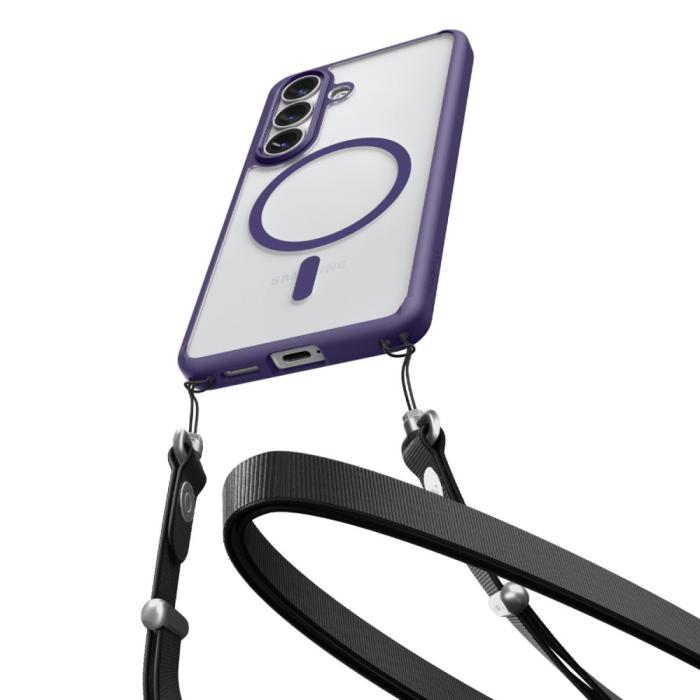 Bild 3, Spigen Spigen Galaxy S26 Plus Skal MagSafe Ultra Hybrid Deep Purple - Teknikhallen.se