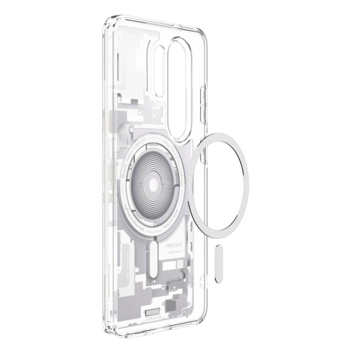 Bild 4, Spigen Spigen Galaxy S26 Ultra Skal MagSafe Ultra Hybrid Zero One Vit - Teknikhallen.se