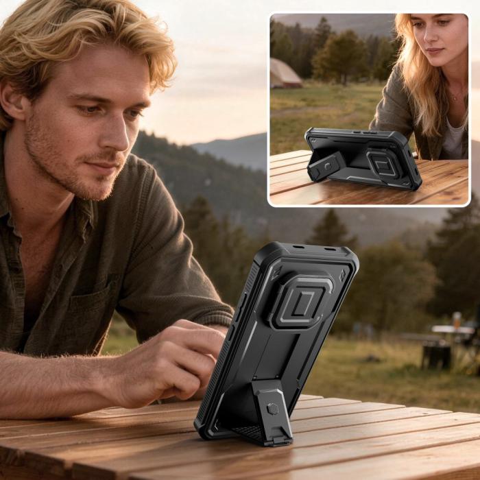Bild 3, Tech-Protect Tech-Protect Xiaomi Redmi Note 15 Pro 5G 2-SET Skal Kevlar Cam+ - Teknikhallen.se