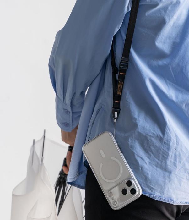 Bild 3, Ringke Ringke Mobilsnöre Lanyard Strap CrossBody Svart - Teknikhallen.se
