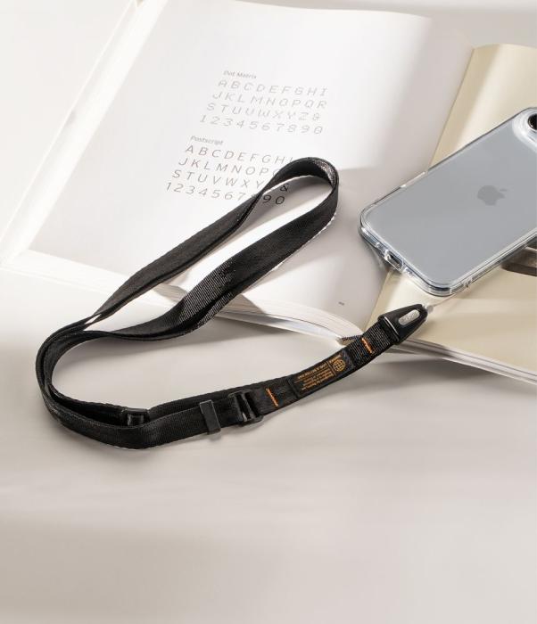 Bild 5, Ringke Ringke Mobilsnöre Lanyard Strap CrossBody Svart - Teknikhallen.se