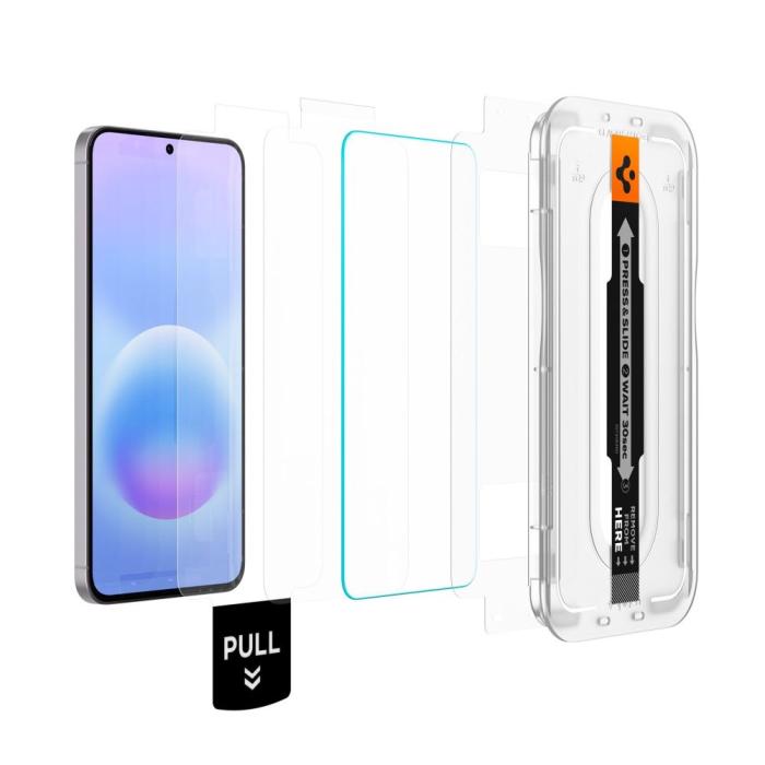 Bild 2, Spigen Spigen Galaxy A57 5G 2-PACK Skärmskydd GLAS.tR 