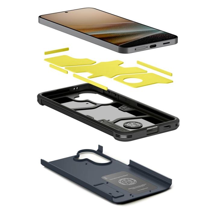 Bild 6, Spigen Spigen Samsung Galaxy A57 5G Skal Tough Armor Metal Slate - Teknikhallen.se