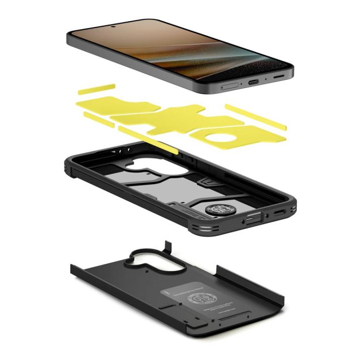 Bild 6, Spigen Spigen Samsung Galaxy A37 5G Skal Tough Armor Svart - Teknikhallen.se