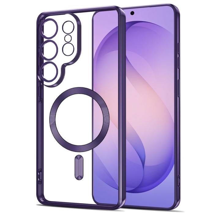 Bild 2, Tech-Protect Tech-Protect Galaxy S26 Ultra Skal MagSafe MagFlex Cobalt Violet - Teknikhallen.se
