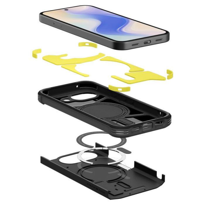 Bild 3, Spigen Spigen Google Pixel 10a Skal MagSafe Tough Armor Svart - Teknikhallen.se