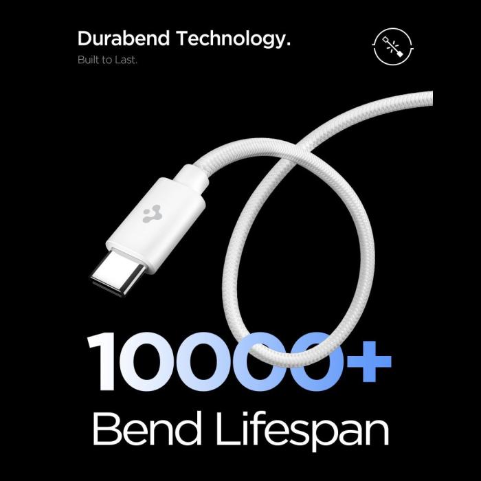 Bild 5, Spigen Spigen 45W Väggladdare Inkl. USB-C Kabel Essential Vit - Teknikhallen.se