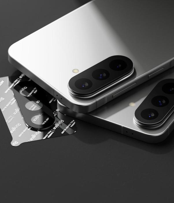 Bild 4, Ringke Ringke Galaxy A57 / A37 2-PACK Linsskydd Härdat Glas Svart - Teknikhallen.se