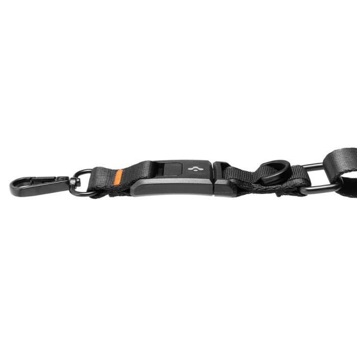Bild 4, Spigen Spigen Universalt Mobilsnöre Lanyard Strap Crossbody Svart - Teknikhallen.se