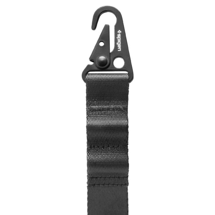 Bild 5, Spigen Spigen Universalt Mobilsnöre Lanyard Strap Crossbody Svart - Teknikhallen.se