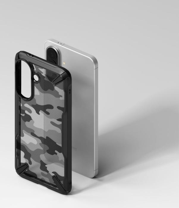Bild 5, Ringke Ringke Samsung Galaxy A57 5G Skal Fusion X Camo Svart - Teknikhallen.se