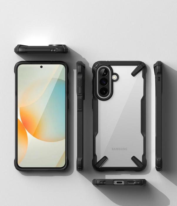 Bild 4, Ringke Ringke Samsung Galaxy A57 5G Skal Fusion X Svart - Teknikhallen.se