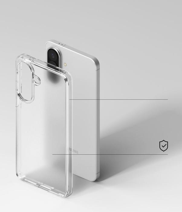 Bild 6, Ringke Ringke Samsung Galaxy A57 5G Skal Fusion Matt Transparent - Teknikhallen.se