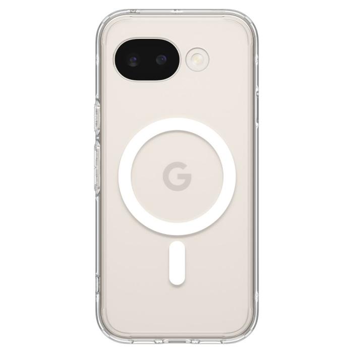 Bild 3, Spigen Spigen Google Pixel 10a Skal MagSafe Ultra Hybrid Transparent/Vit - Teknikhallen.se