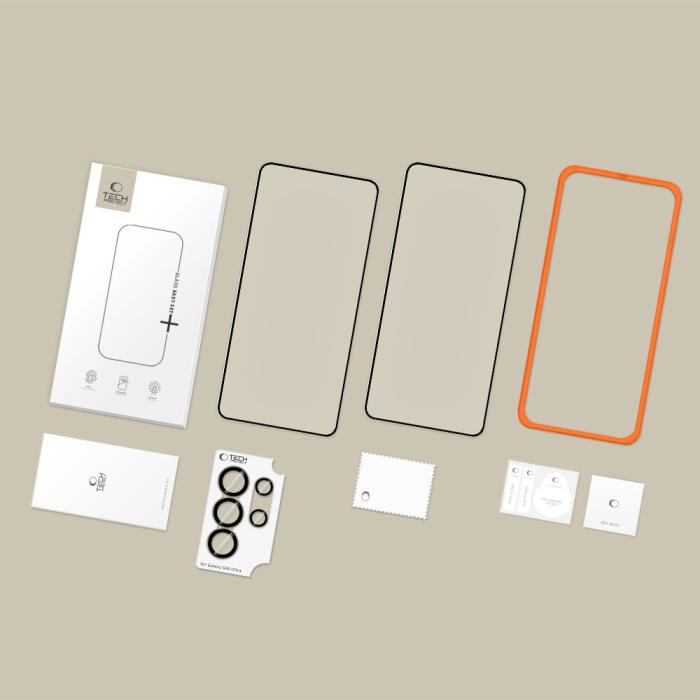 Bild 3, Tech-Protect Tech-Protect Galaxy S26 Ultra 3-PACK Skärmskydd / Linsskydd - Teknikhallen.se