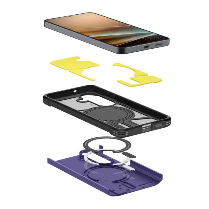 Bild 5, Spigen Spigen Galaxy S26 Plus Skal MagSafe Tough Armor Ash Violet - Teknikhallen.se