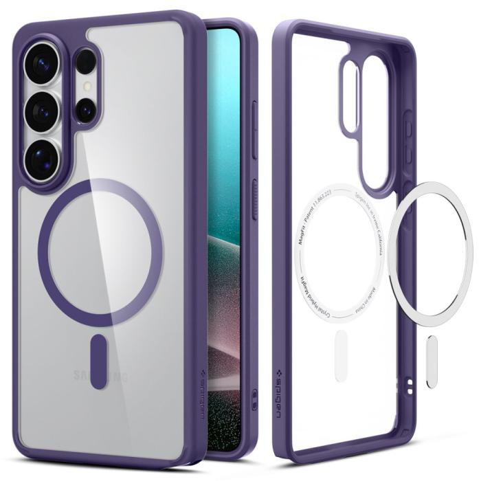Bild 2, Spigen Spigen Galaxy S26 Ultra Skal MagSafe Ultra Hybrid Deep Purple - Teknikhallen.se