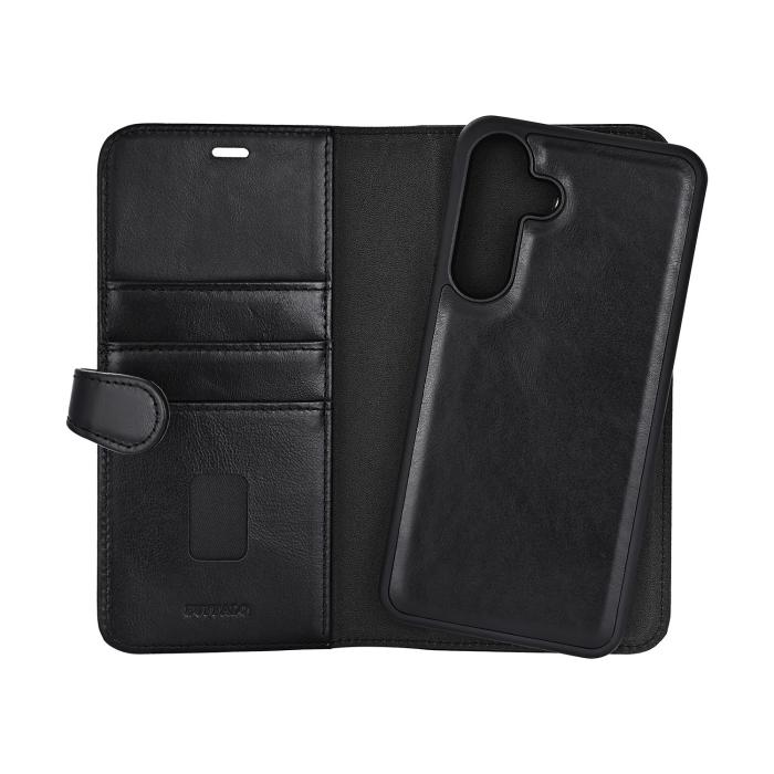 Bild 4, Buffalo Buffalo Samsung Galaxy S25 FE 5G Fodral 2in1 Äkta Läder Svart - Teknikhallen.se