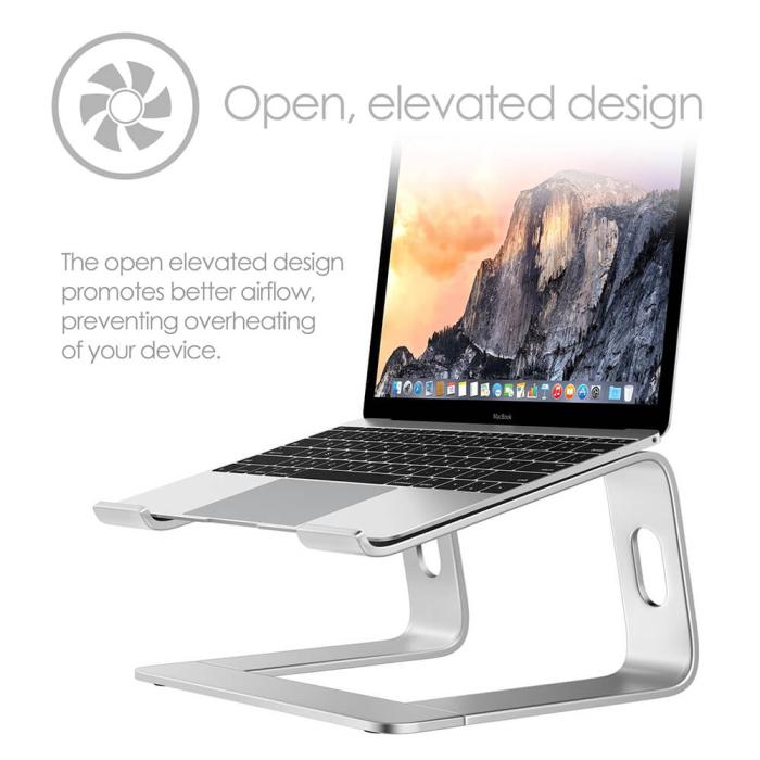 Bild 4, DESIRE2 DESIRE2 Laptopställ Supreme Pro Aluminium Silver - Teknikhallen.se