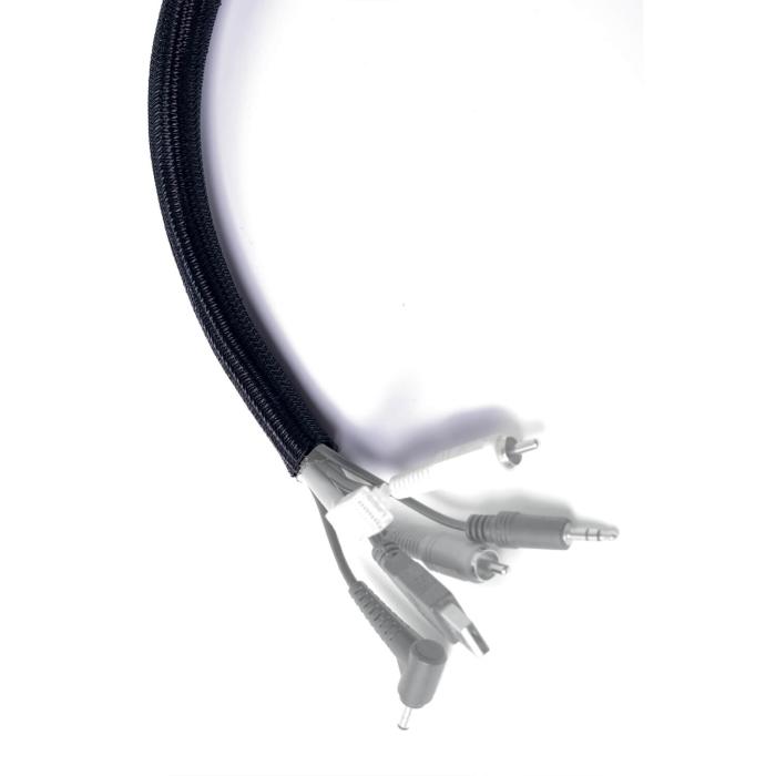 Bild 3, DESIRE2 DESIRE2 Deskmate Cable Sheath 2m Velcro Closing Svart - Teknikhallen.se