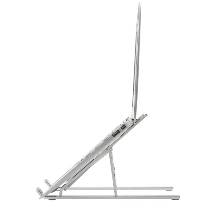 Bild 2, DESIRE2 DESIRE2 Foldable Laptop Stand X shaped Aluminium Silver - Teknikhallen.se