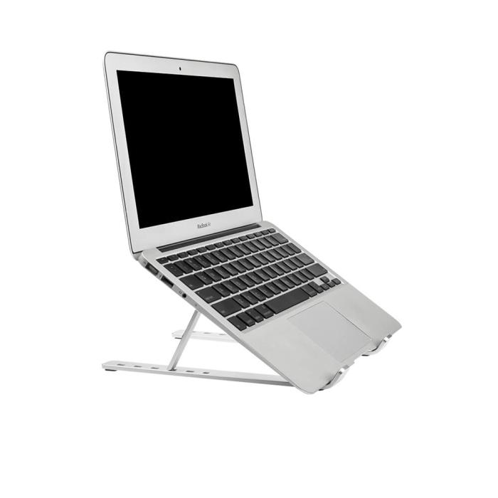 Bild 6, DESIRE2 DESIRE2 Foldable Laptop Stand X shaped Aluminium Silver - Teknikhallen.se