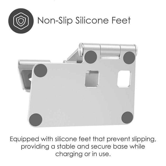 Bild 5, DESIRE2 DESIRE2 Restore Pro Charging Stand For Apple Watch Silver - Teknikhallen.se
