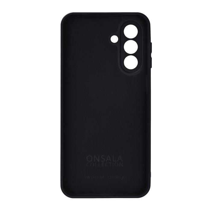 Bild 2, Onsala Onsala Samsung Galaxy A17 5G Mobilskal Med Silikonkänsla Svart - Teknikhallen.se