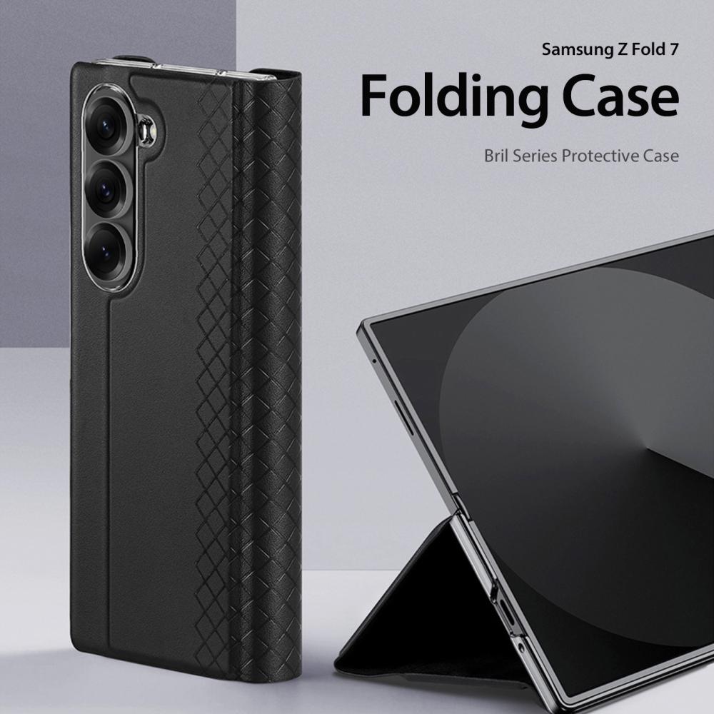 DUX DUCIS DUX DUCIS Samsung Galaxy Z Fold 7 Fodral Bril Series Svart - Teknikhallen.se