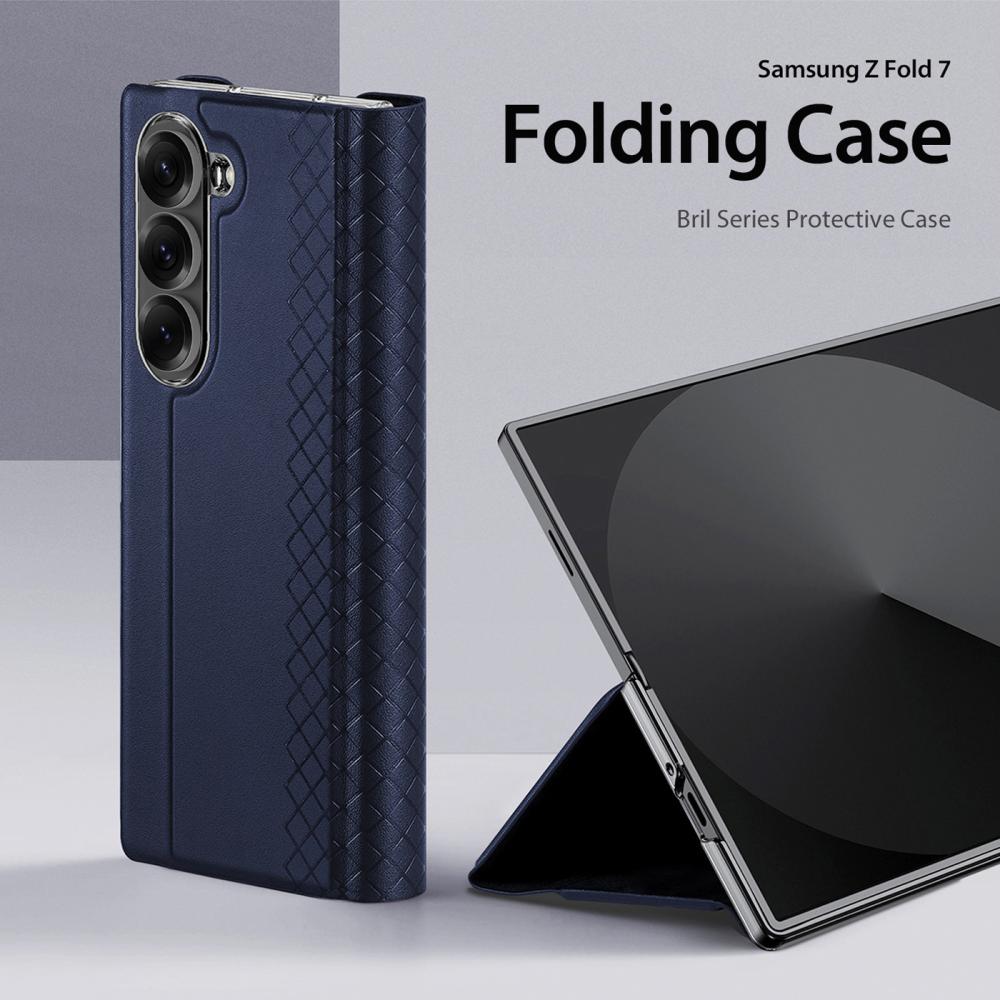 DUX DUCIS DUX DUCIS Samsung Galaxy Z Fold 7 Fodral Bril Series Blå - Teknikhallen.se