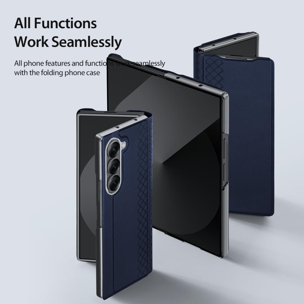 DUX DUCIS DUX DUCIS Samsung Galaxy Z Fold 7 Fodral Bril Series Blå - Teknikhallen.se