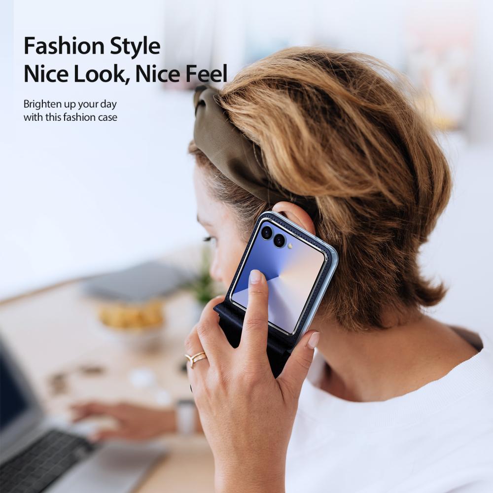 DUX DUCIS DUX DUCIS Samsung Galaxy Z Flip 7 Fodral Bril Series Blå - Teknikhallen.se