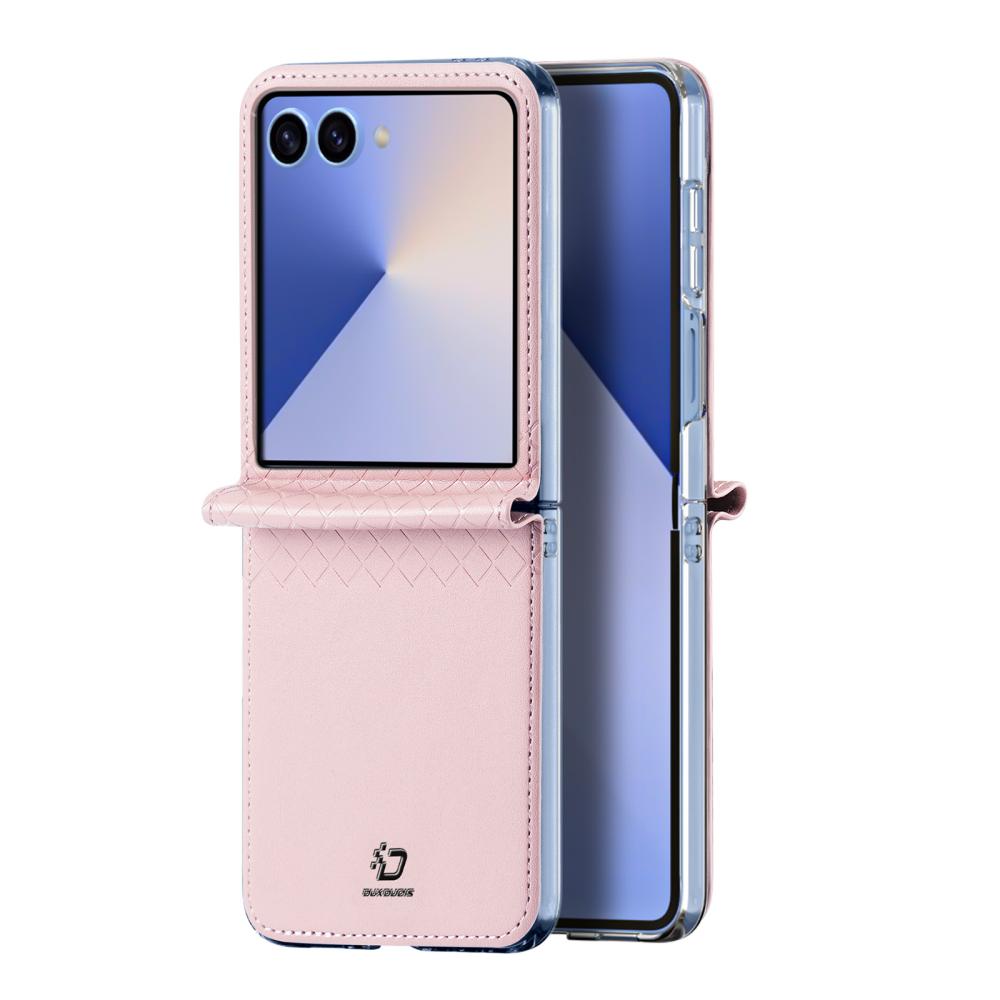 DUX DUCIS DUX DUCIS Samsung Galaxy Z Flip 7 Fodral Bril Series Rosa - Teknikhallen.se