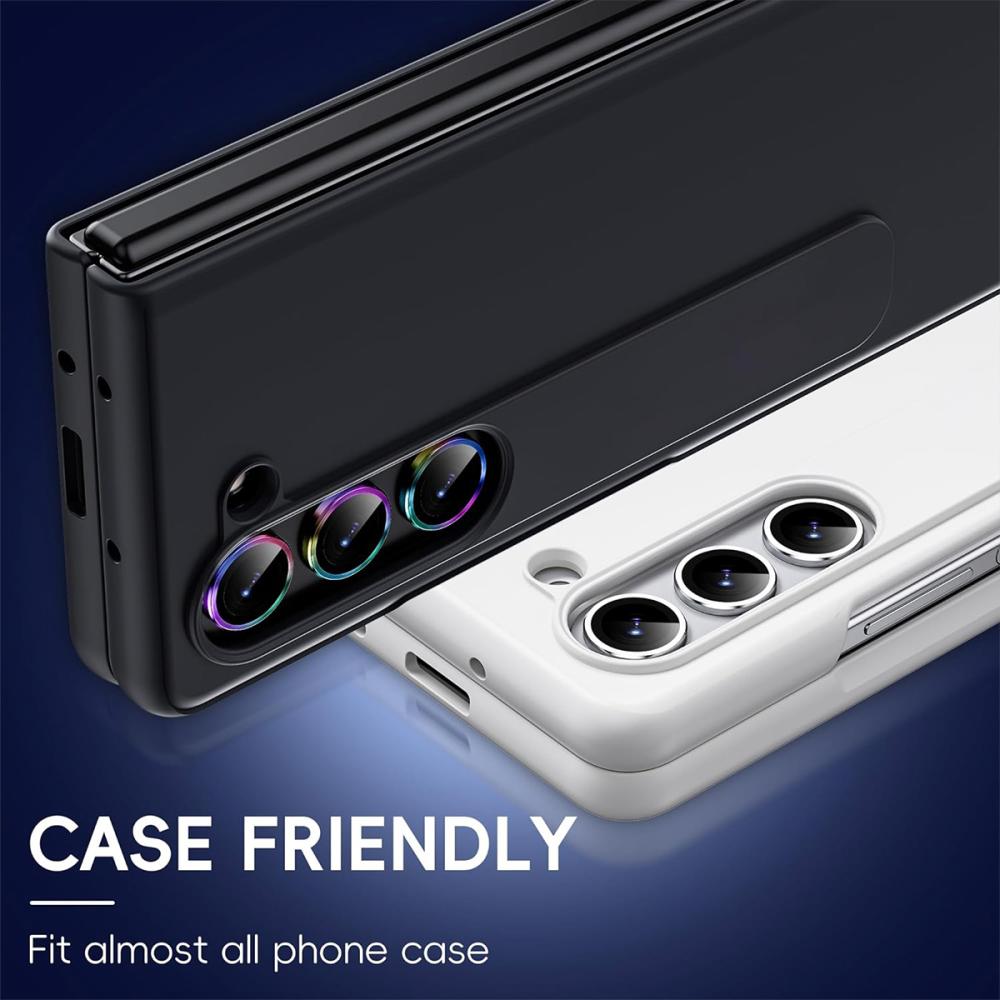 ENKAY ENKAY Samsung Galaxy Z Fold 7 Linsskydd Svart - Teknikhallen.se