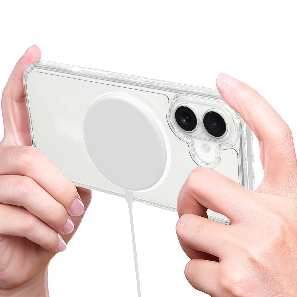  iPhone 17 Skal MagSafe Hybrid Transparent - Teknikhallen.se