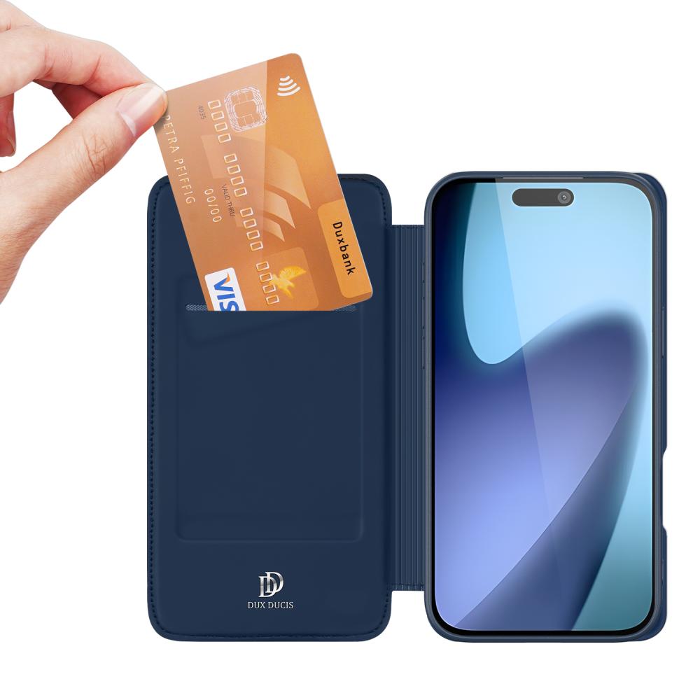 DUX DUCIS DUX DUCIS iPhone 17 Fodral Skin Pro Blå - Teknikhallen.se