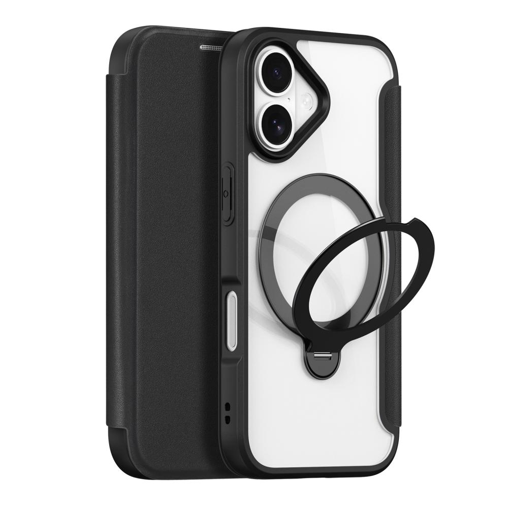 DUX DUCIS DUX DUCIS iPhone 17 Fodral MagSafe Kickstand Skin X Pro Svart - Teknikhallen.se