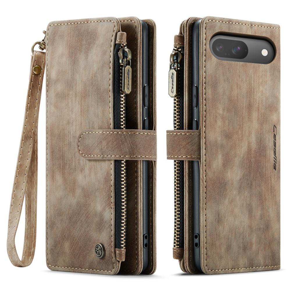 CASEME CASEME Google Pixel 10/10 Pro Fodral Multifunktionell Brun - Teknikhallen.se