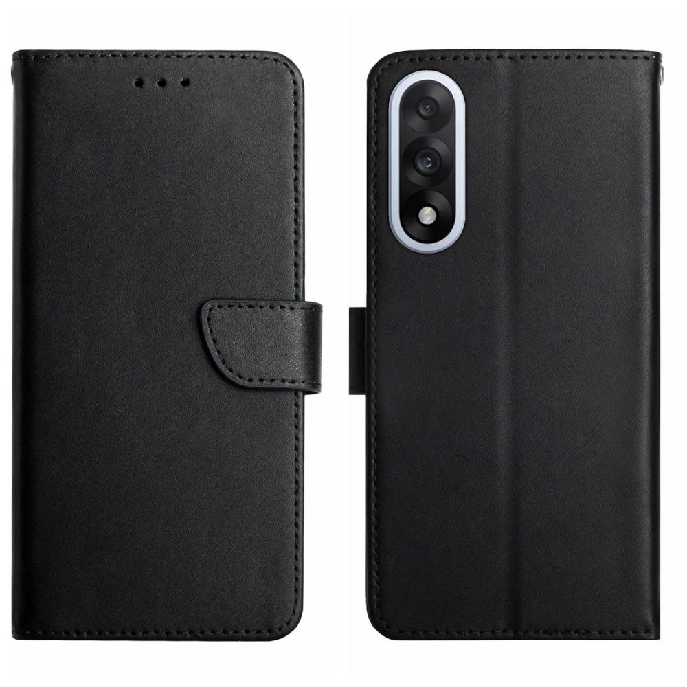  OnePlus Nord 5 5G Fodral Äkta Läder Svart - Teknikhallen.se