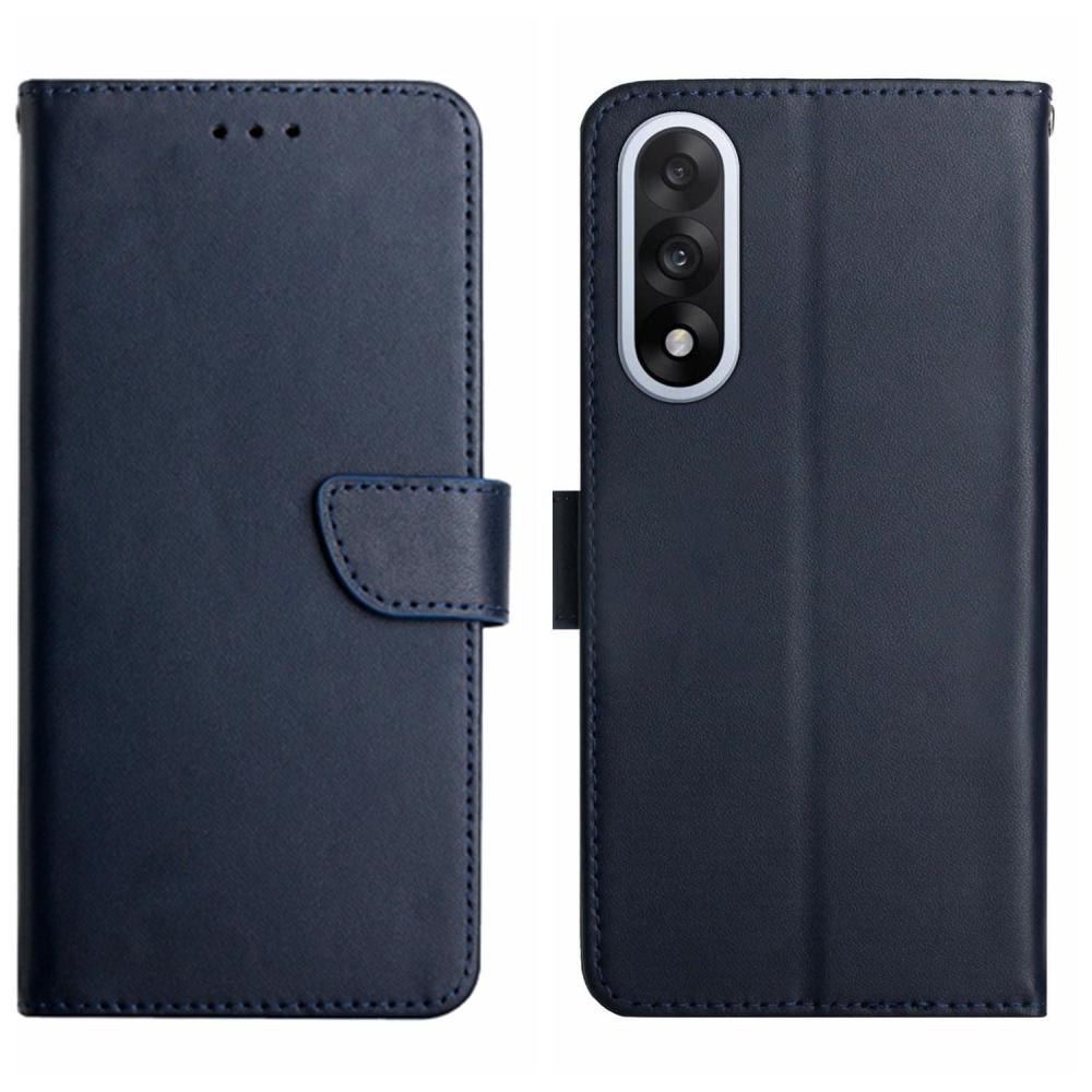  OnePlus Nord 5 5G Fodral Äkta Läder Mörk Blå - Teknikhallen.se
