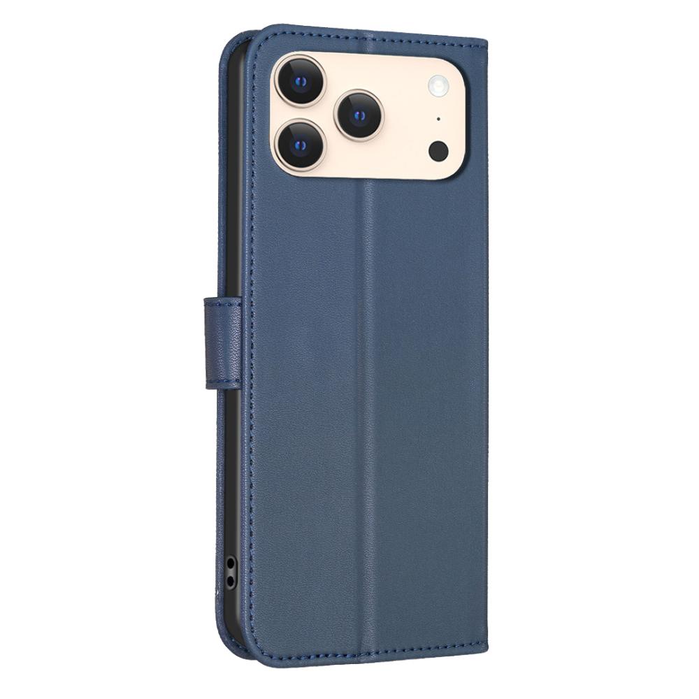 iPhone 17 Pro Max Fodral Med Blommigt Tryck Blå - Teknikhallen.se