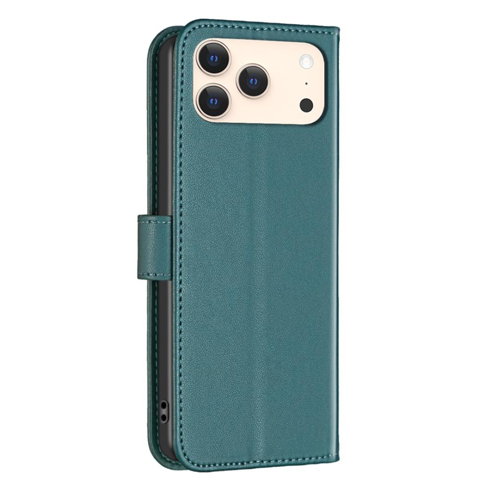 BINFEN BINFEN iPhone 17 Pro Max Fodral Läder Grön - Teknikhallen.se