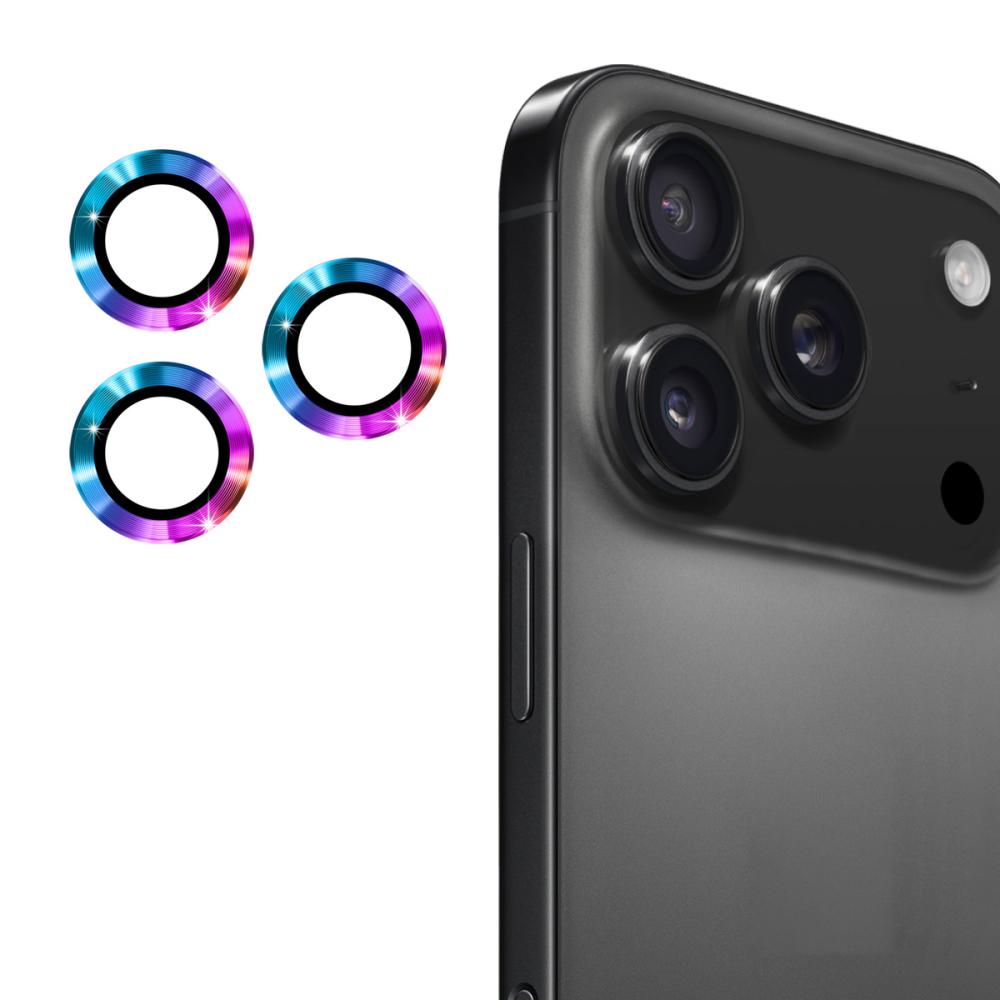 ENKAY ENKAY Phone 17 Pro Max / 17 Pro Linsskydd Härdat Glas Colorful - Teknikhallen.se