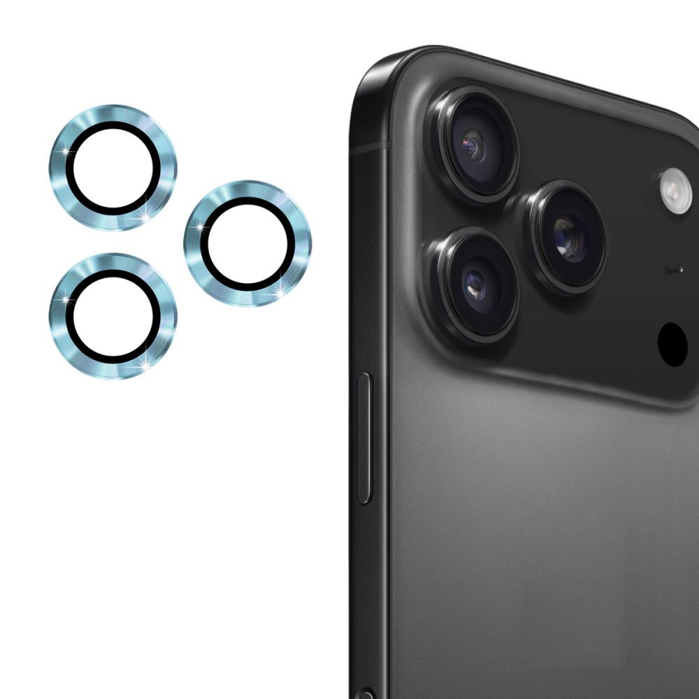 ENKAY ENKAY Phone 17 Pro Max / 17 Pro Linsskydd Härdat Glas Blå - Teknikhallen.se