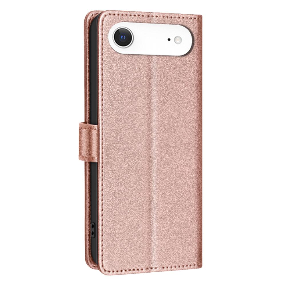 BINFEN BINFEN iPhone 17 Air Fodral RFID Läder Roséguld - Teknikhallen.se