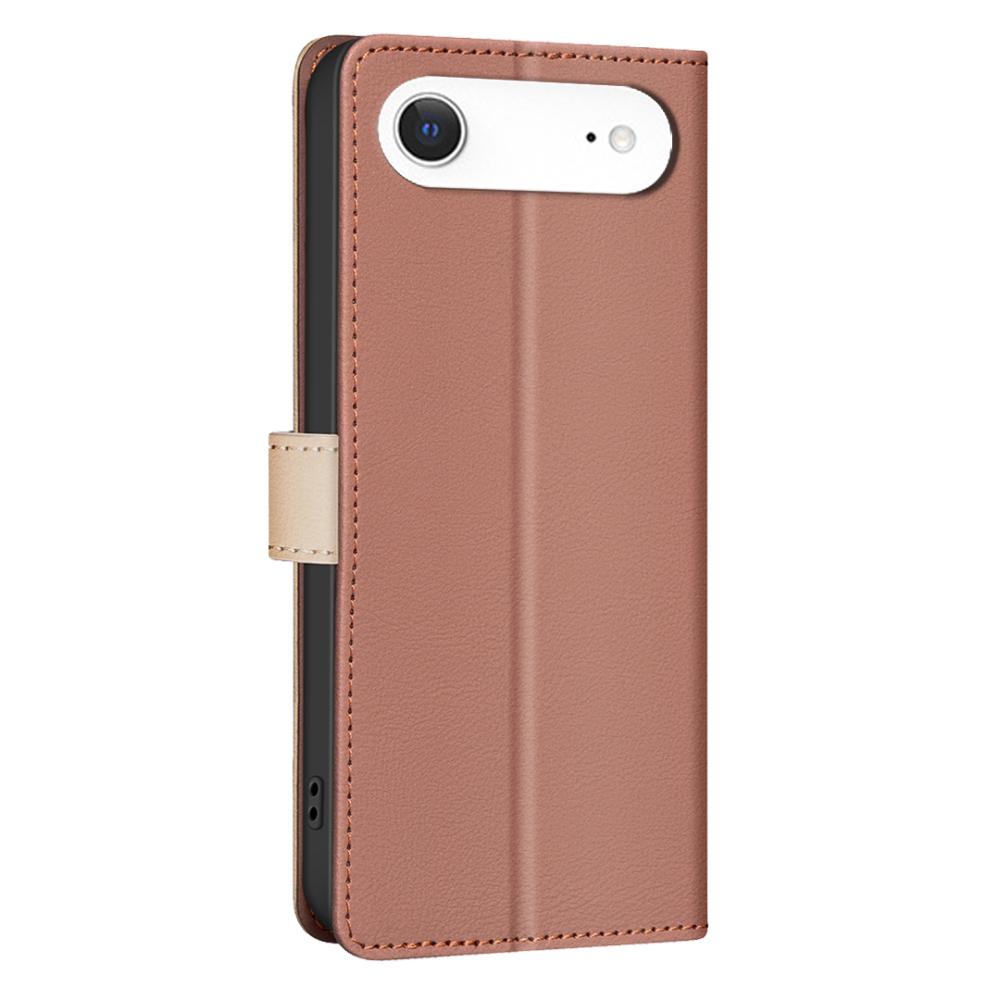 BINFEN BINFEN iPhone 17 Air Fodral RFID Splicing Color Brun - Teknikhallen.se