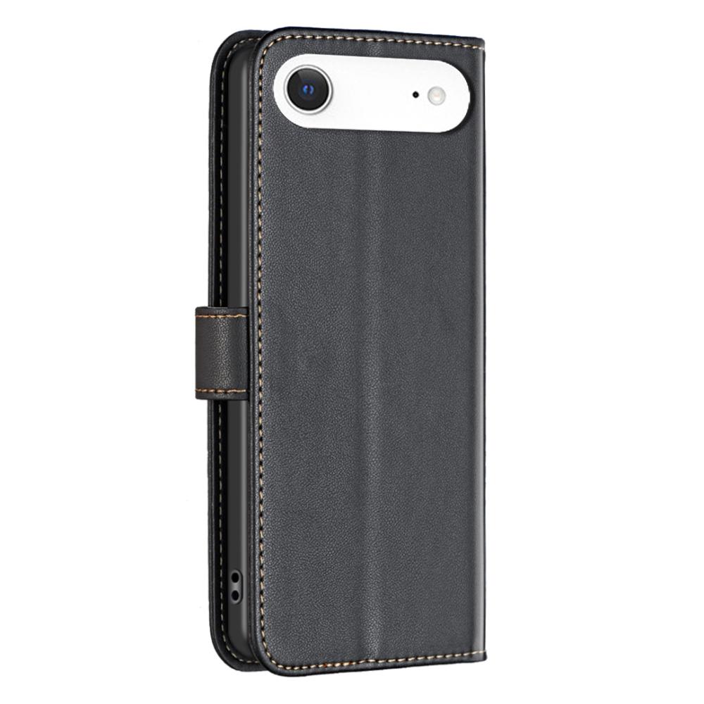 BINFEN BINFEN iPhone 17 Air Fodral Läder Svart - Teknikhallen.se