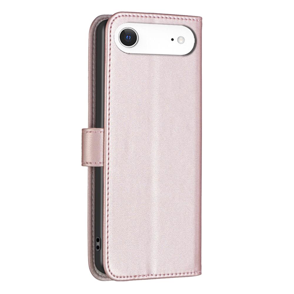 BINFEN BINFEN iPhone 17 Air Fodral Läder Roséguld - Teknikhallen.se