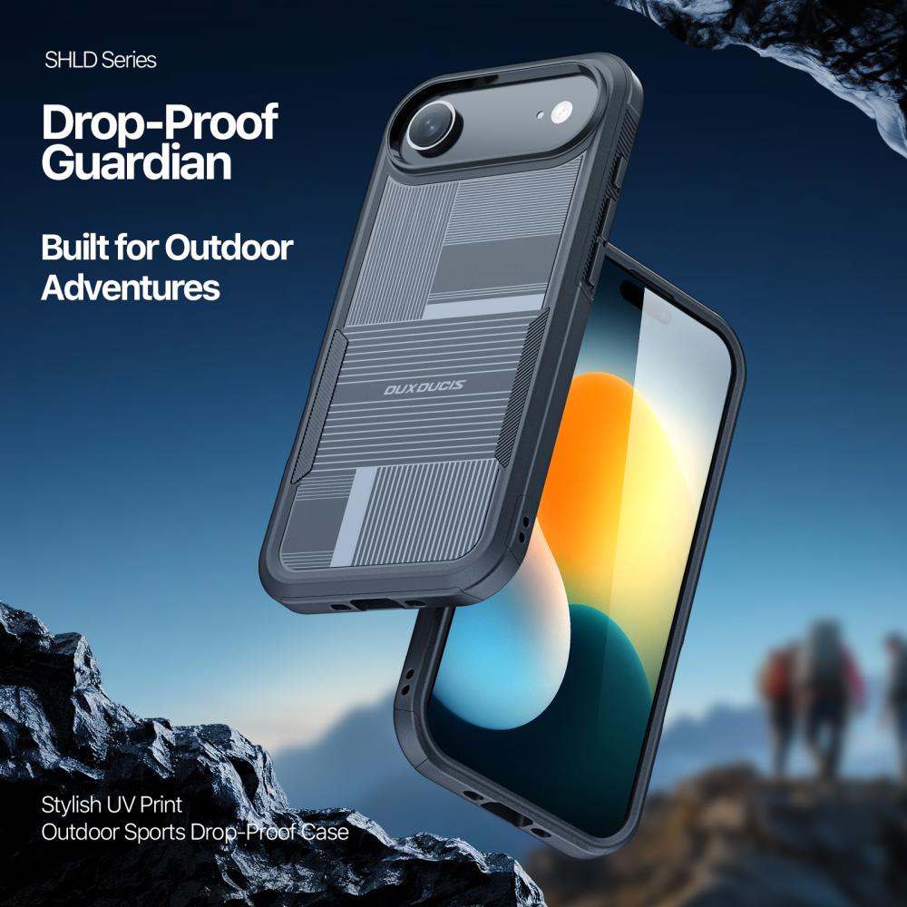 DUX DUCIS DUX DUCIS iPhone 17 Air Skal SHLD Series Umbra Svart - Teknikhallen.se