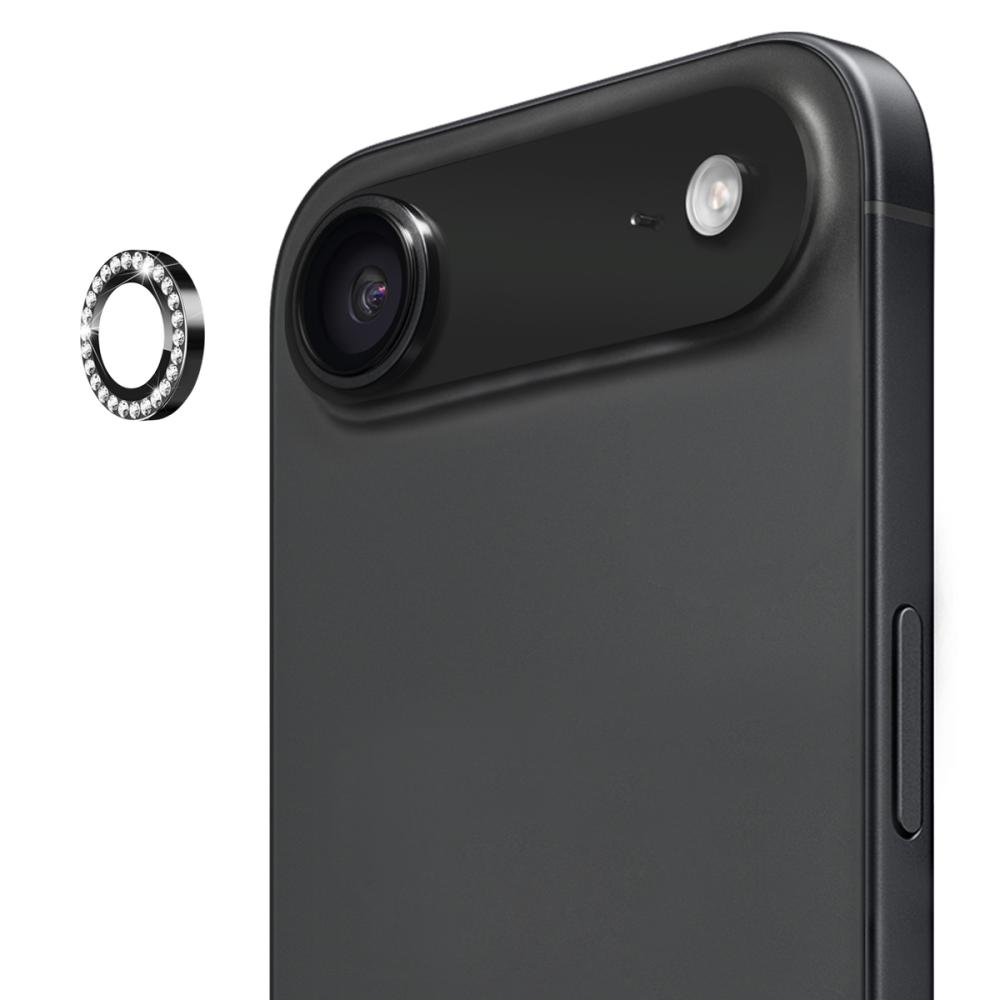 ENKAY ENKAY iPhone 17 Air Linsskydd Strass Svart - Teknikhallen.se
